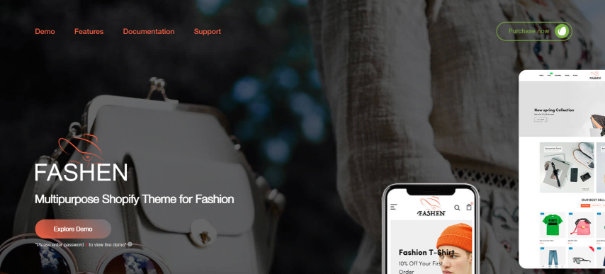 Fashen - Multipurpose Shopify Theme for Fashion