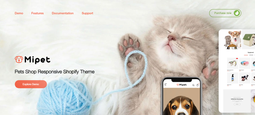 Mipet v1.0 - Pets Shop Responsive Shopify Theme