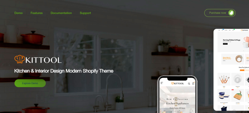 KitTool - Kitchen & Interior Design Modern Shopify Theme
