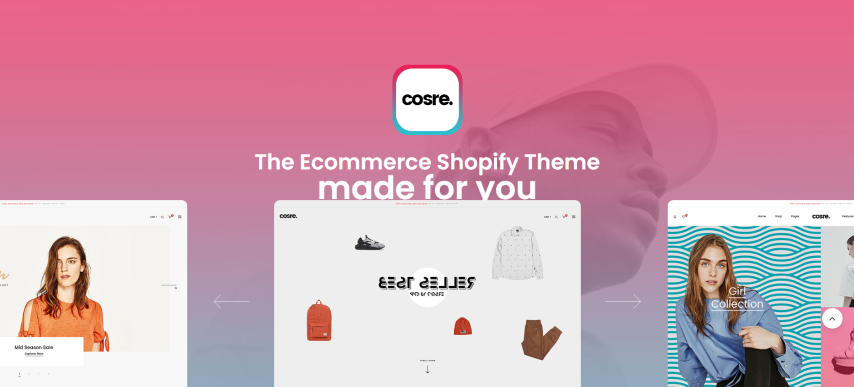 Cosre v1.0.5 - Clean, Minimal Responsive Shopify Theme
