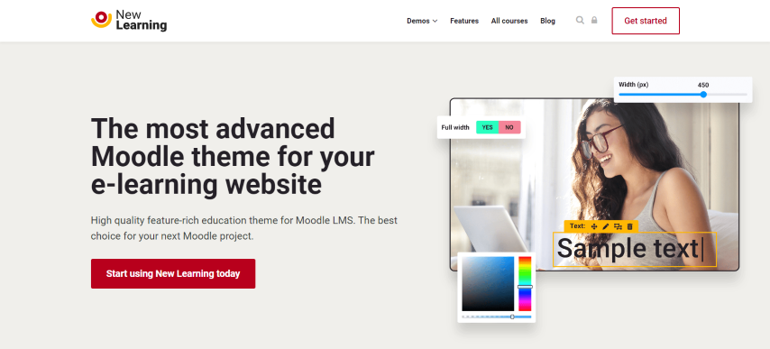 New Learning v9.5.3 - Premium Moodle Theme