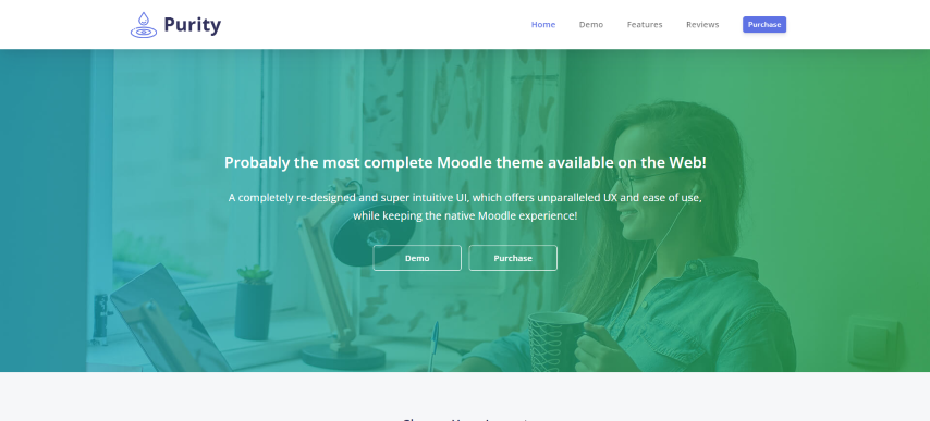 Purity - Premium Moodle Theme