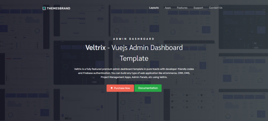 Veltrix v2.0.0 - Vuejs Admin & Dashboard Template