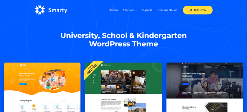 Smarty v3.5.0 - Education WordPress Theme for Kindergarten