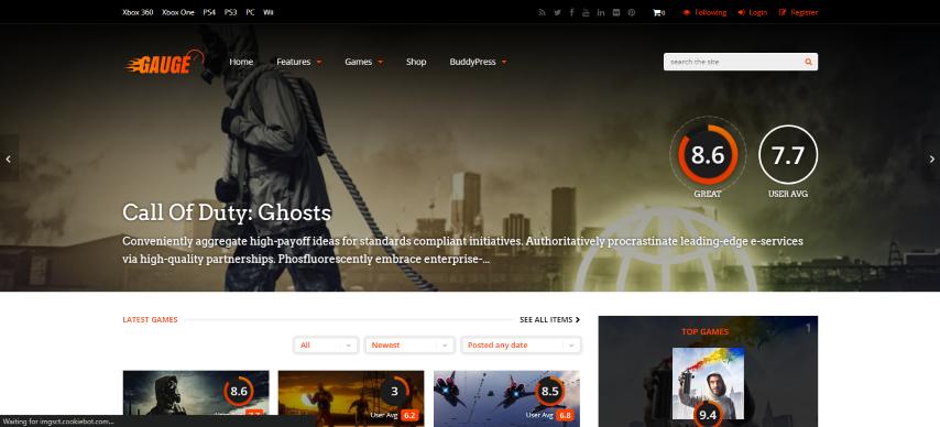 Gauge v6.50.2 - Multi-Purpose Review Theme