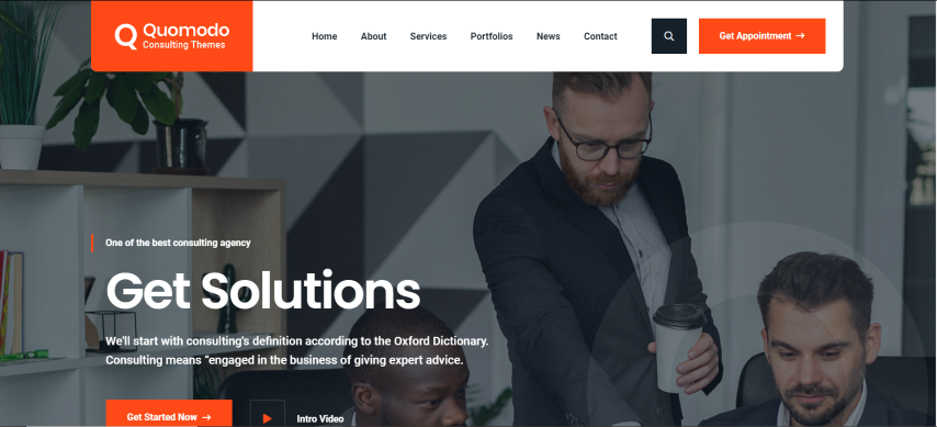 Quomodo - Consulting Business Template