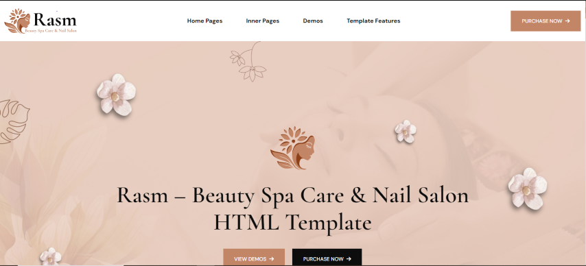 Rasm – Beauty Spa Care & Nail Salon HTML Template