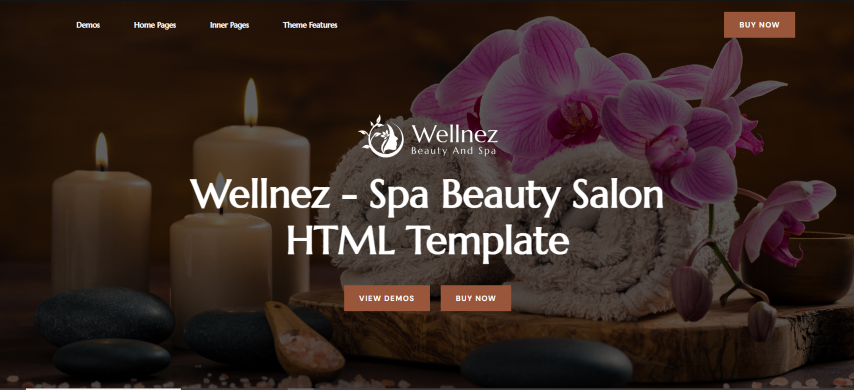 Wellnez - Spa Beauty & Wellness Salon HTML Template