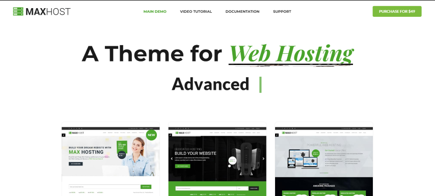 MaxHost v9.7.8 - Web Hosting, WHMCS and Corporate Business WordPress Theme with WooCommerce