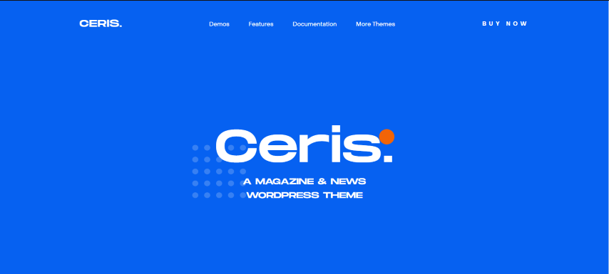 Ceris v4.1 - Magazine & Blog WordPress Theme