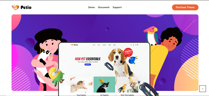 Petio v1.1.2 - Pet Store WooCommerce WordPress Theme