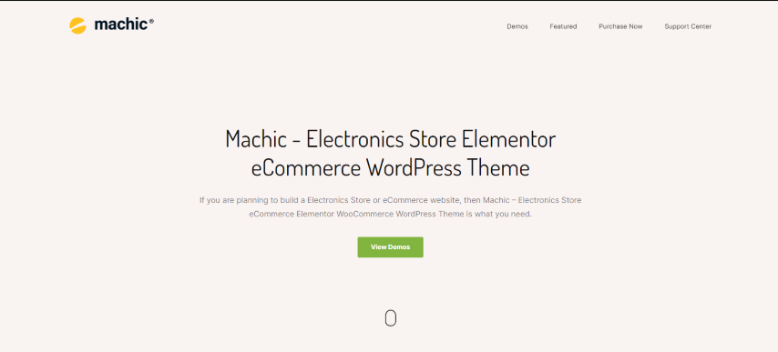 Machic v1.2.9 - Electronics Store Woo Commerce Theme