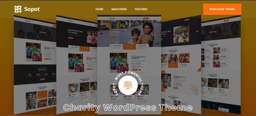 Sopot v1.0 - Charity NonProfit Fundraising WordPress Theme