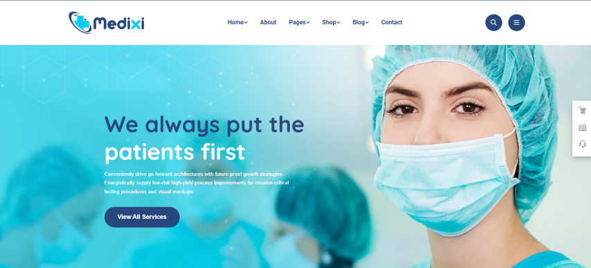Medixi v1.1.0 - Doctor & Medical Care WordPress Theme