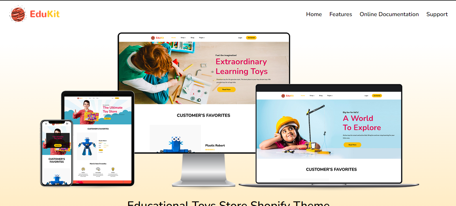 Edukit v1.0 - Educational Toys Store Shopify Theme