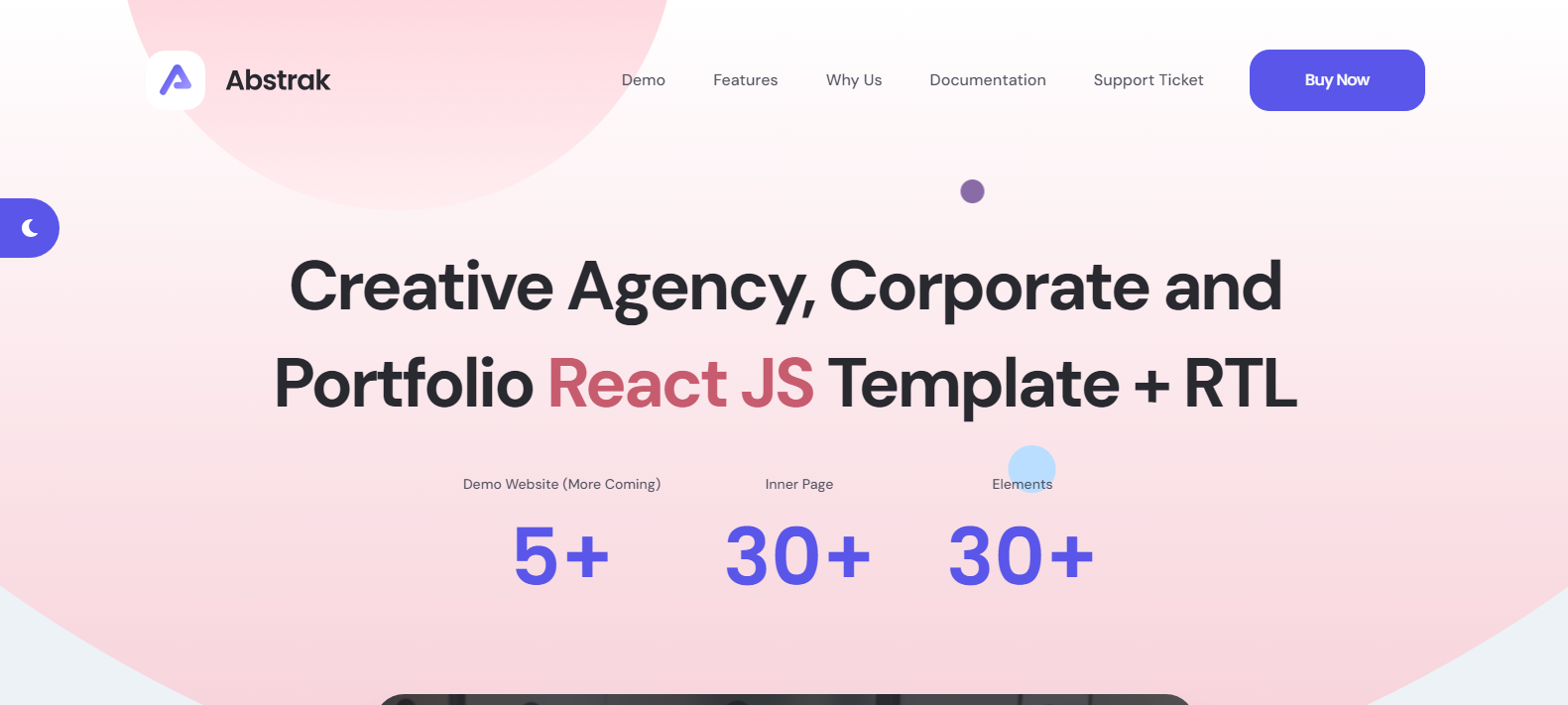 Abstrak v1.1.0 - React Agency and React Template + RTL