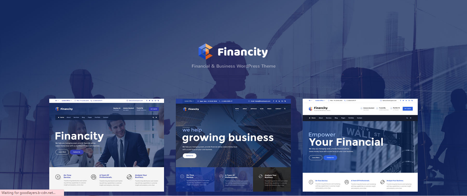 Financity v1.3.3 - Business / Financial / Finance WordPress Theme