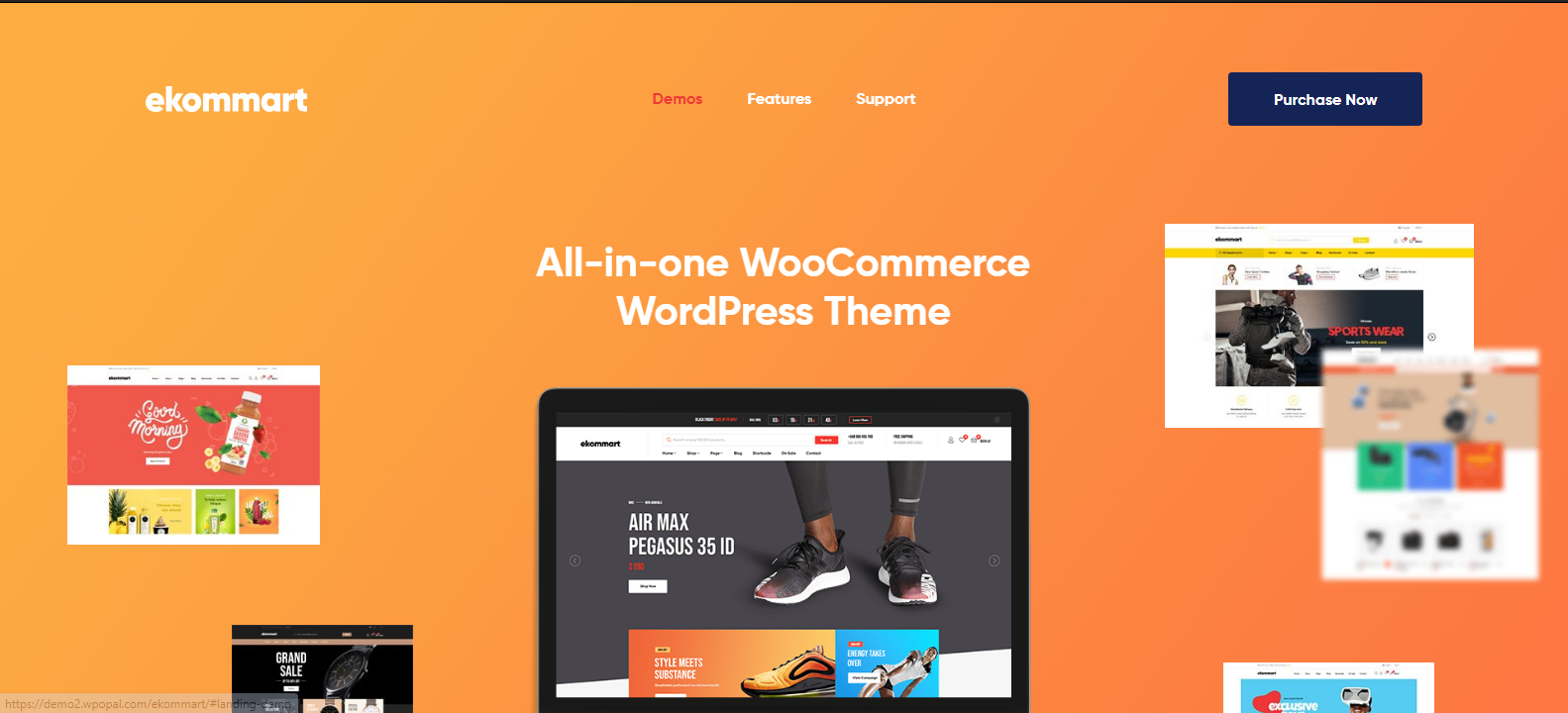 ekommart v3.8.3 - All-in-one eCommerce WordPress Theme