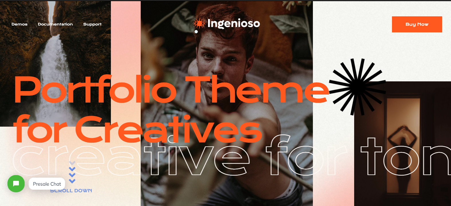 Ingenioso v1.0 - Creative WordPress Theme