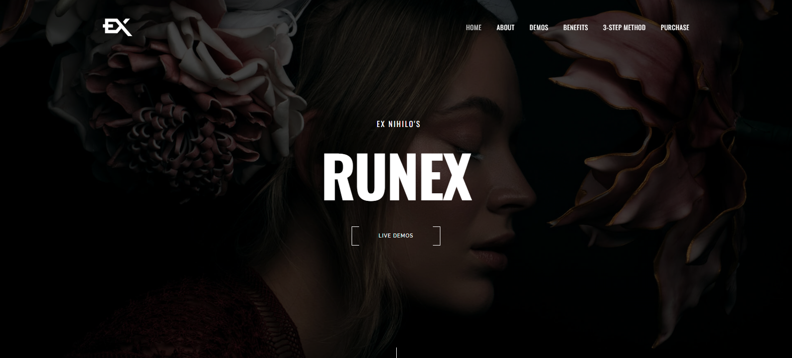 Runex v1.3 - One Page Portfolio Template