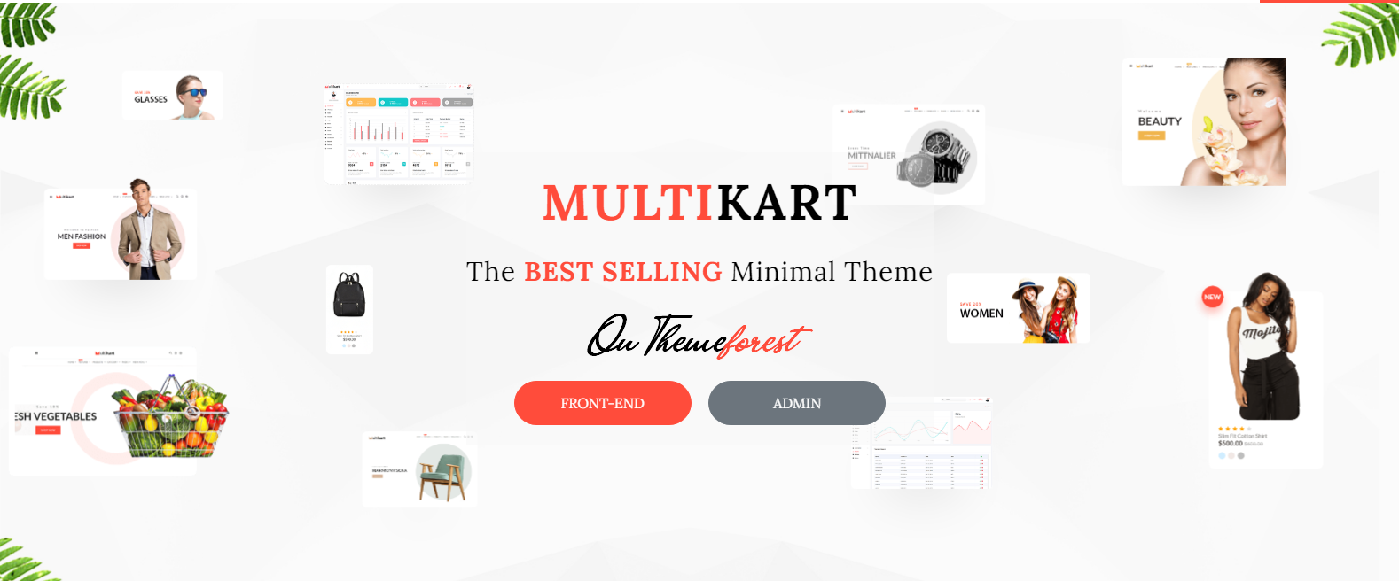 Multikart v4.0 - eCommerce HTML + Admin + Email + Invoice Template