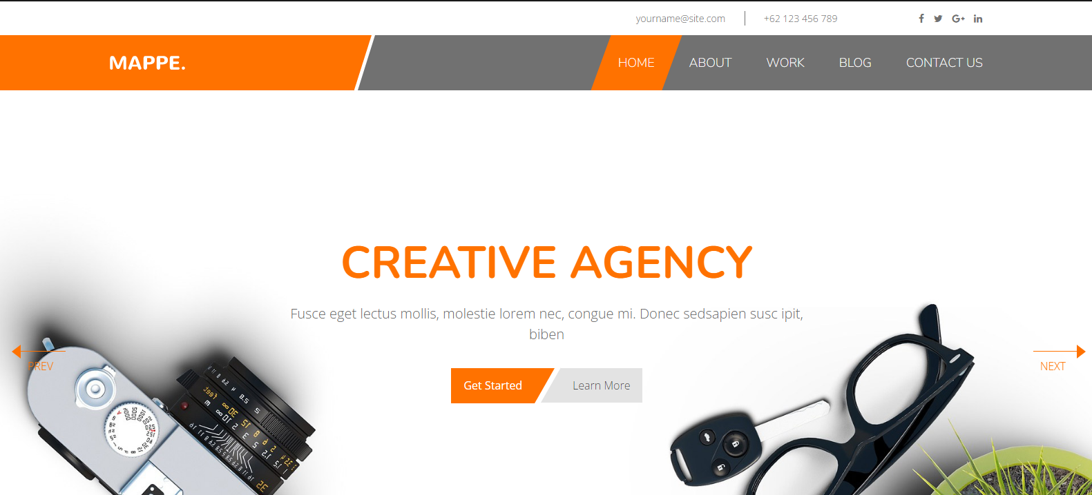 Mappe v1.0 - Creative Agency Bootstrap Html Template