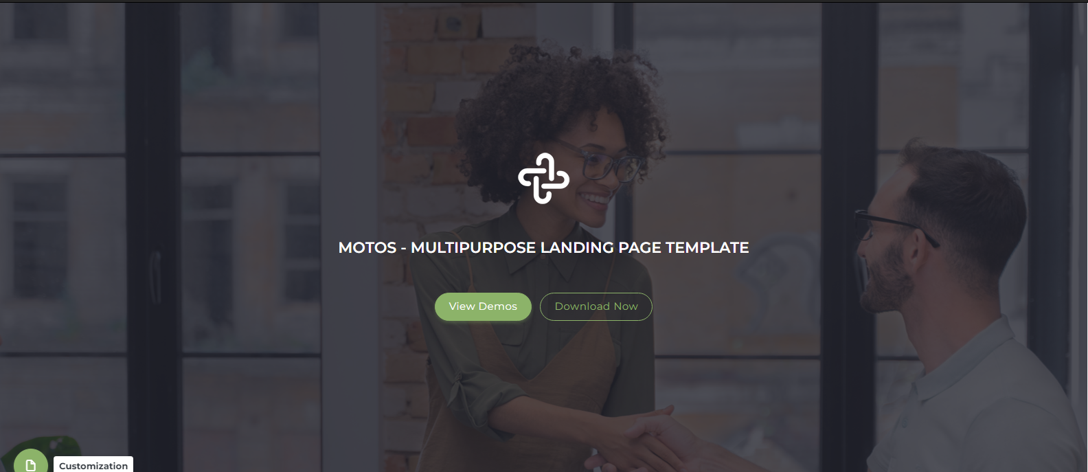 Motos v1.1.0 - Responsive Landing Page Template