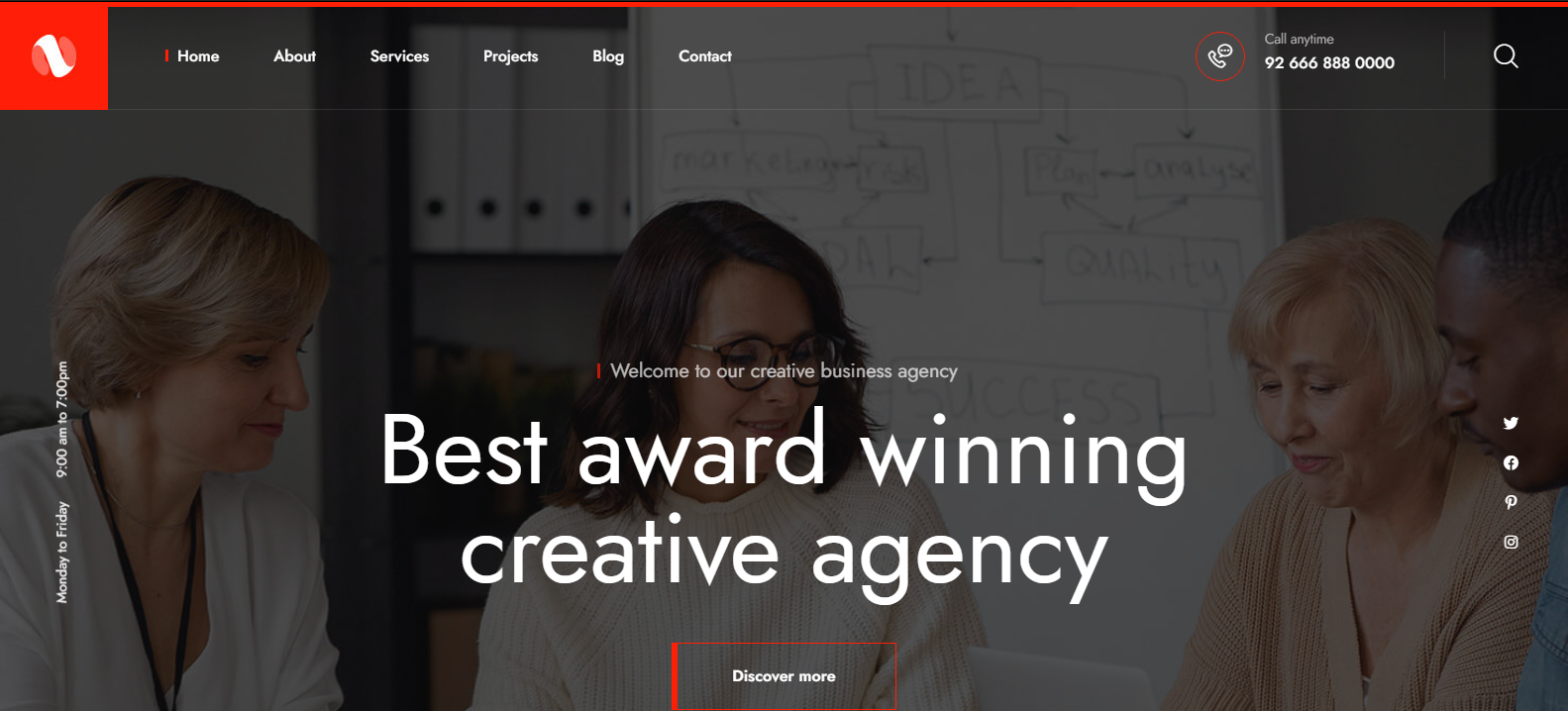 Sominx - Creative Business Agency HTML Template