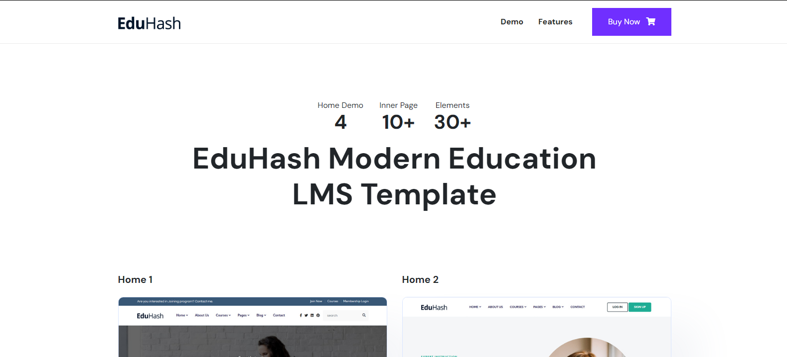 EduHash - Education LMS Template