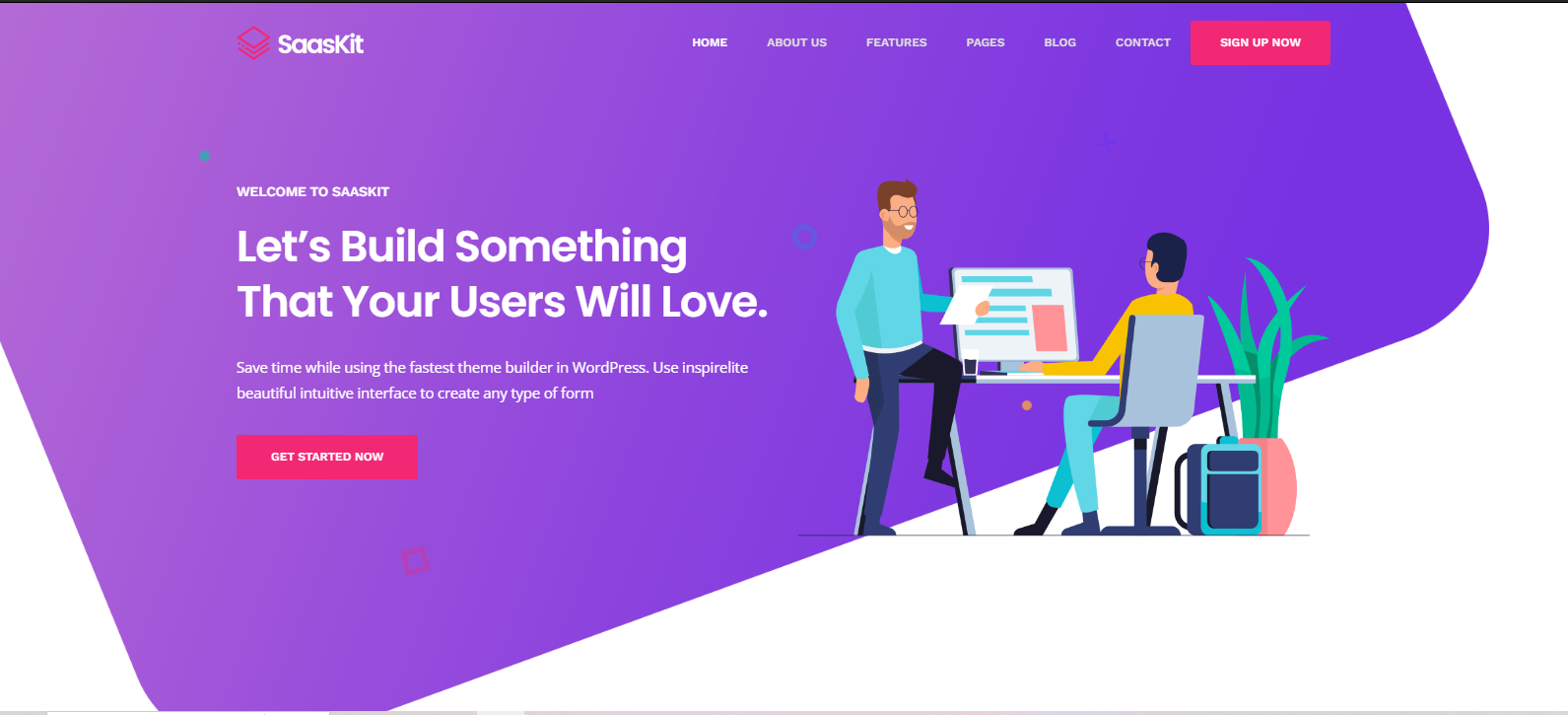 SaasKit - Saas Startup HTML Template