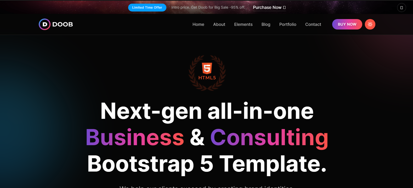 Doob v1.4 - Business & Consulting Bootstrap 5 Template