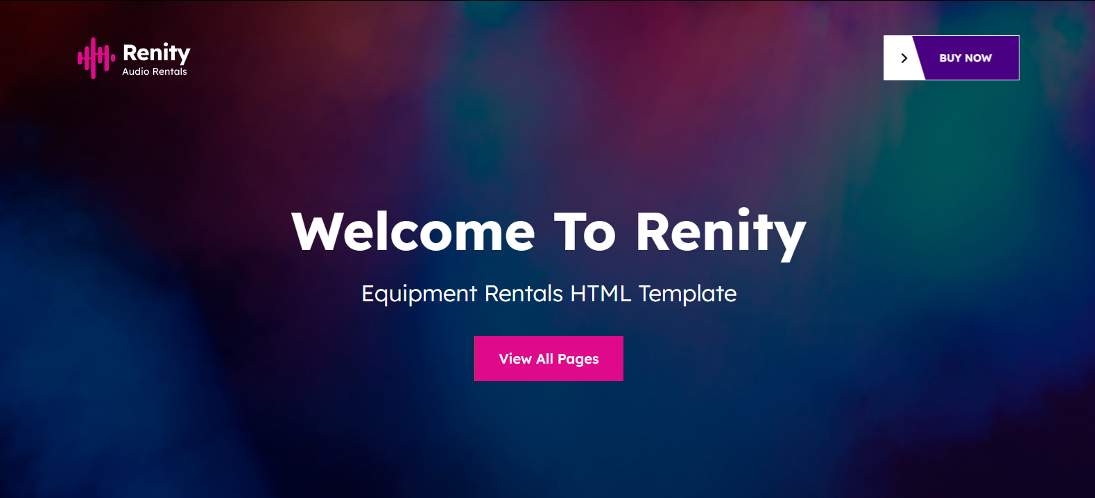 Renity - Equipment Rentals HTML Template