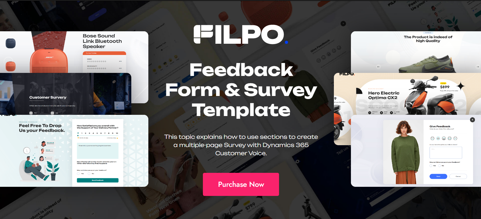 Filpo - Feedback Form & Survey Template