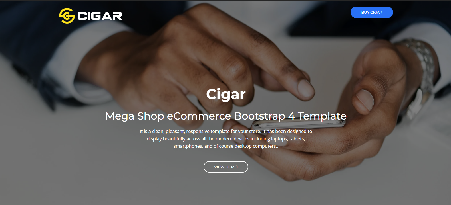 Cigar v2.0.1 - Electronics & Organic Store HTML Template