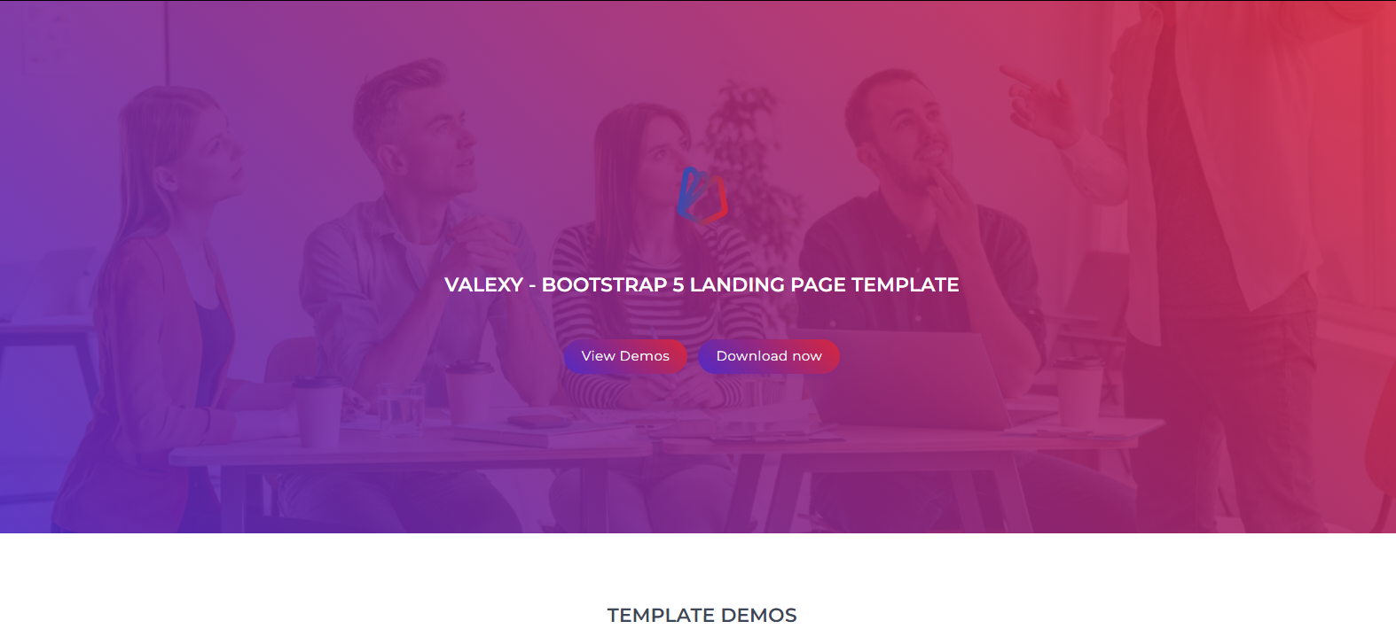 Valexy - Angular 14 Landing Template