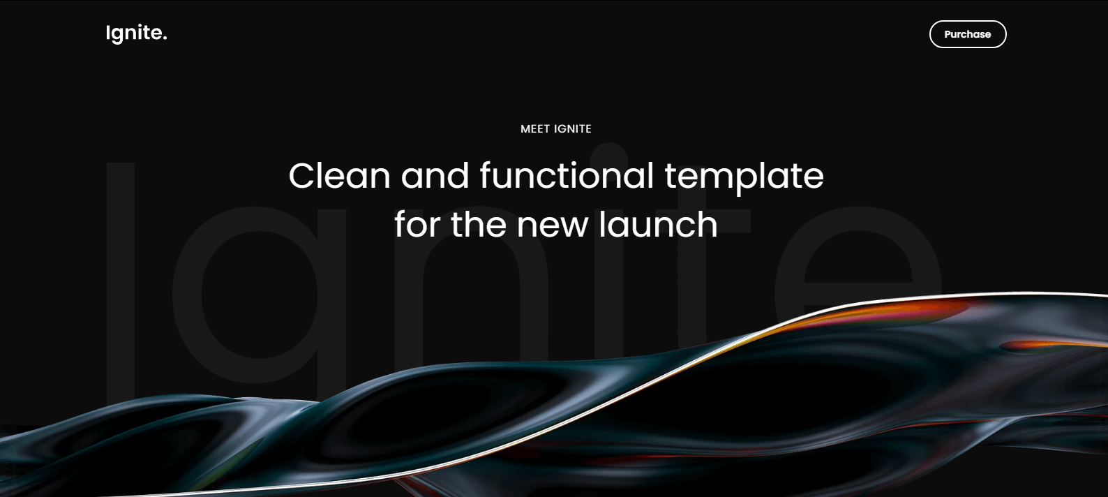 Ignite - Coming Soon and Landing Page Template