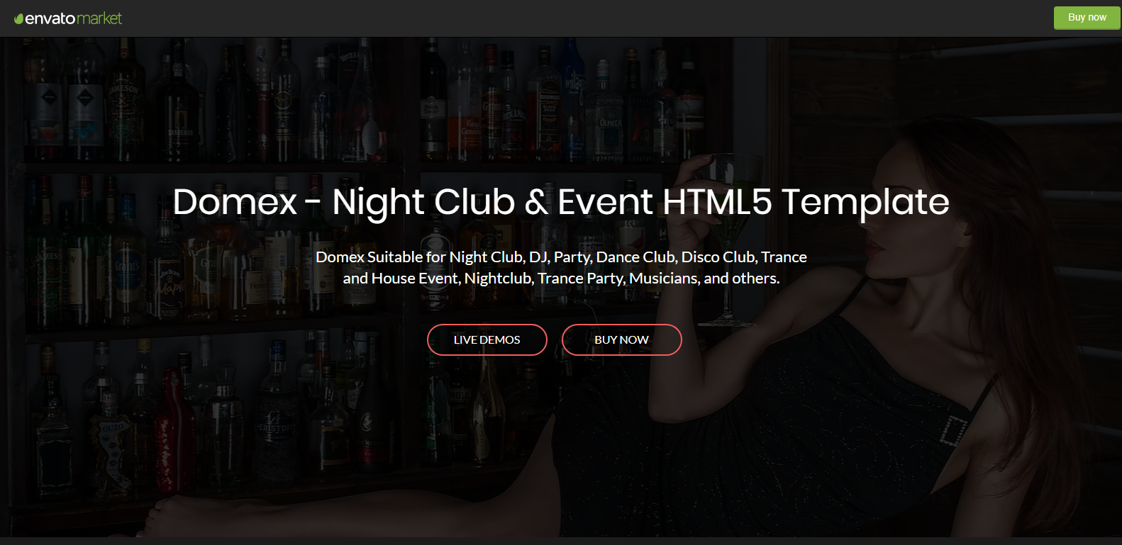 Domex - Night Club and Event HTML Template