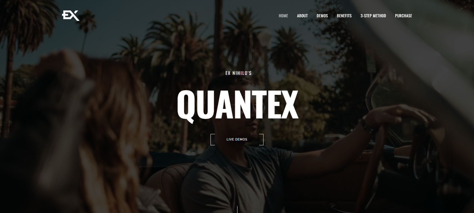 Quantex - Creative Coming Soon Template