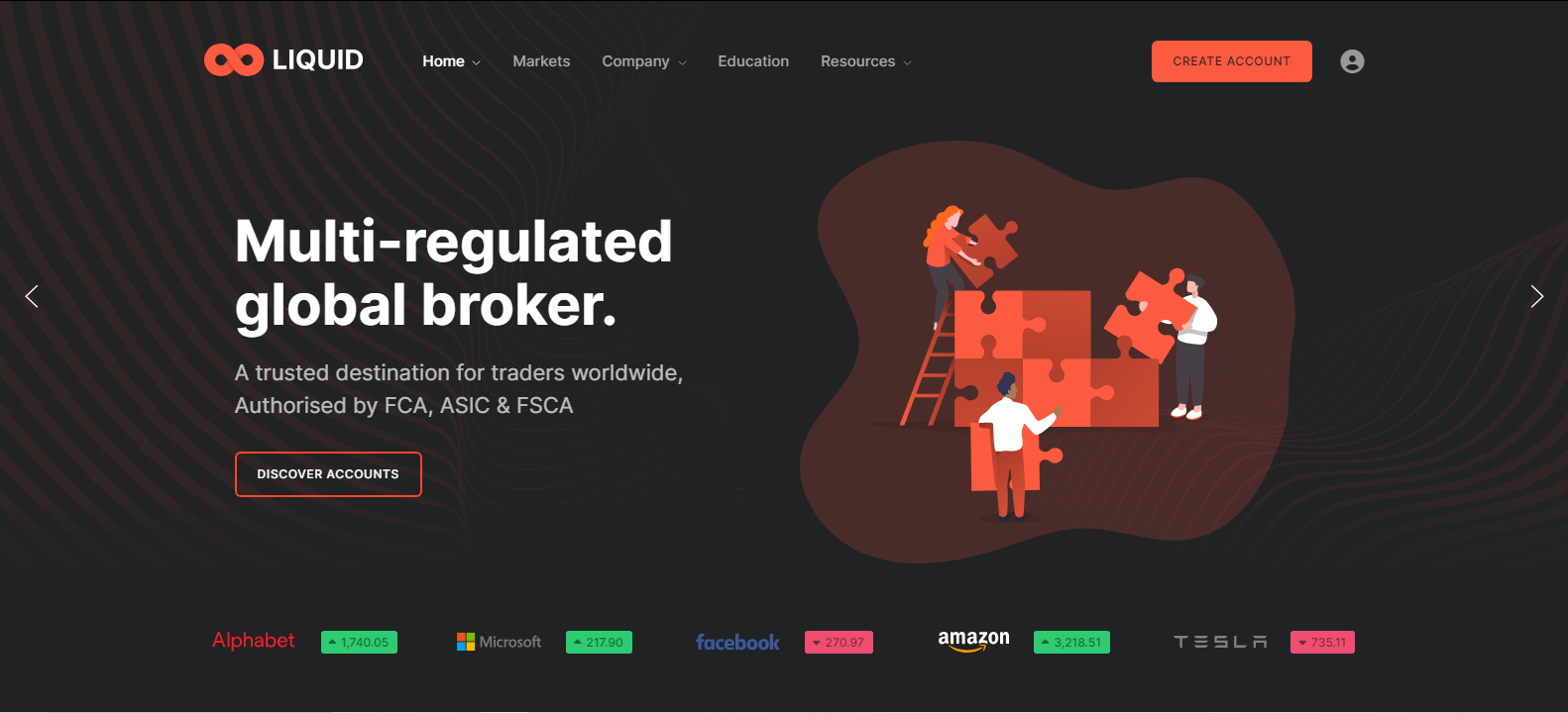 Liquid - Investment and Stock Broker HTML Template