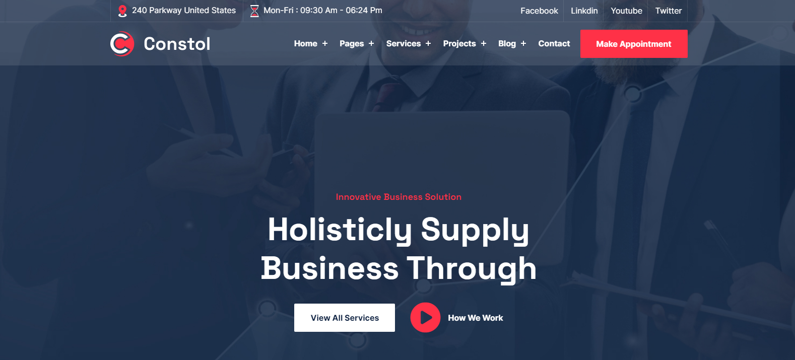 Constol v1.0 - Multi-Purpose Business & Consulting HTML5 Template