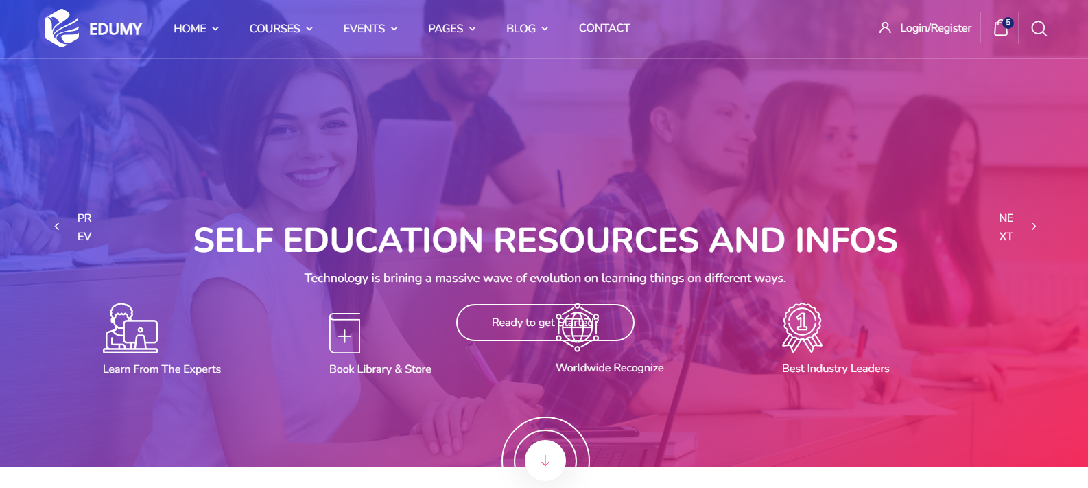 Edumi - Education And LMS HTML Template