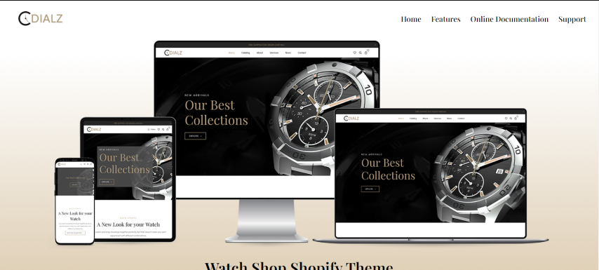 Dialz v1.0 - Watch Store Shopify Theme