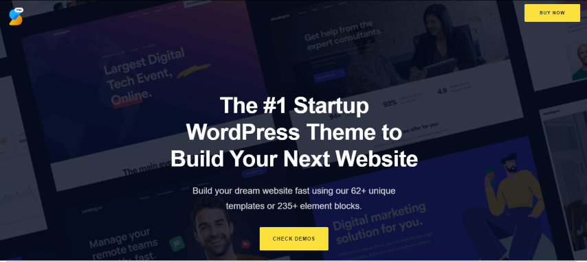 ShadePro v3.4.9 - Startup & SaaS WordPress Theme