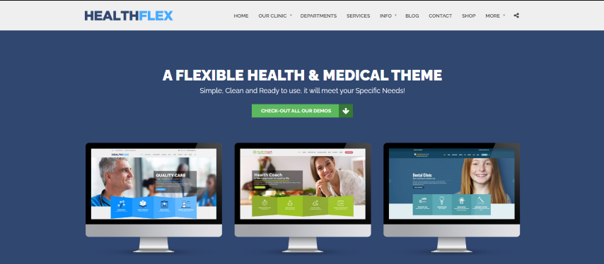 HEALTHFLEX v2.7.2 - Medical Health WordPress Theme