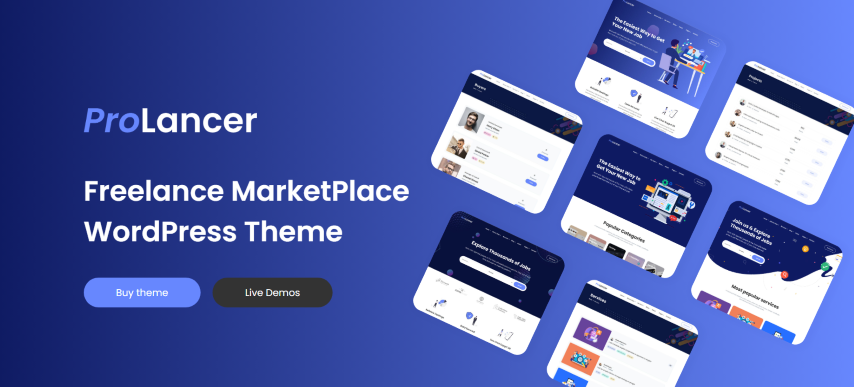 Prolancer v1.3.5 - Freelance Marketplace WordPress theme
