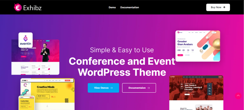 Exhibz v2.5.1 - Event Conference WordPress Theme