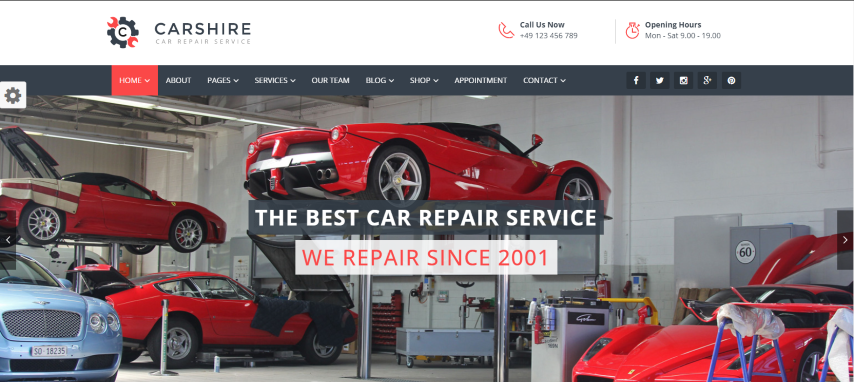 Car Shire v3.3 - Auto Mechanic & Repair WordPress Theme