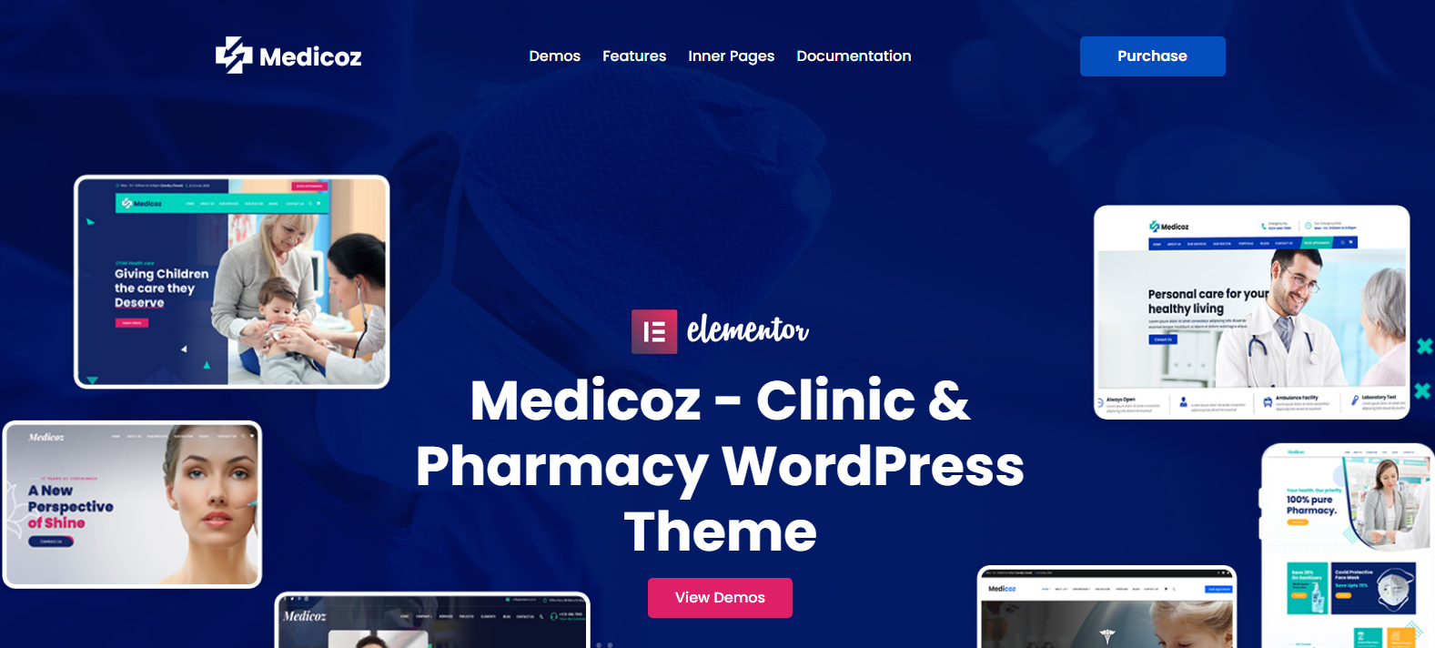 Medicoz v1.7 - Clinic & Pharmacy WordPress Theme