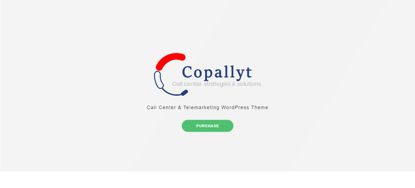 Copallyt v4.3 - Call Center & Telemarketing WordPress Theme