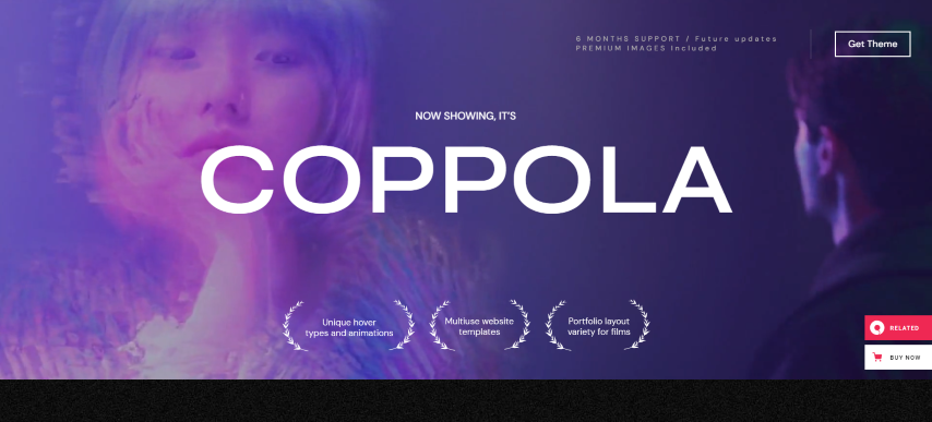 Coppola v1.0 - Movie and Film Production Theme